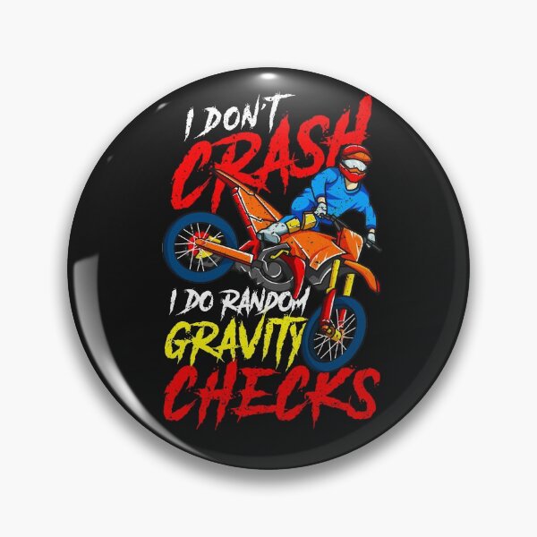 Item preview, I Don t Crash I Do Random Gravity Checks Gift designed and sold by woormle.