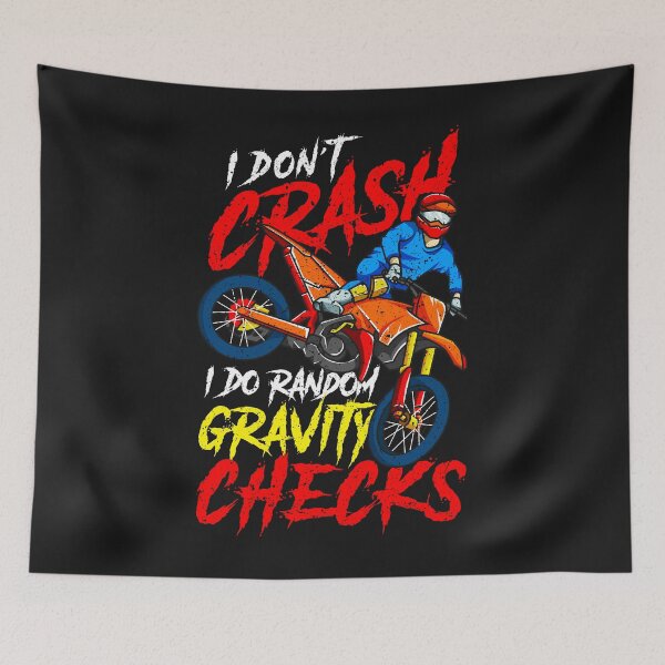 Item preview, I Don t Crash I Do Random Gravity Checks Gift designed and sold by woormle.