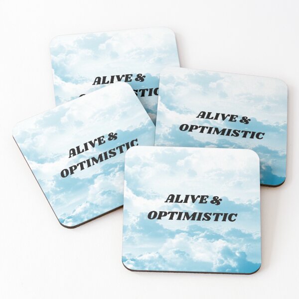 Item preview, Positivity Alive And Optimistic Clouds  designed and sold by Natasha Rolfe.