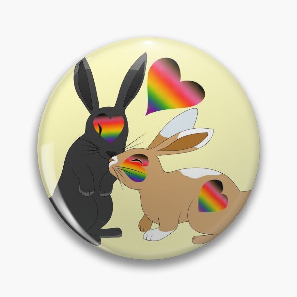 Item preview, Gay Pride Rabbits designed and sold by MetallicWings15.