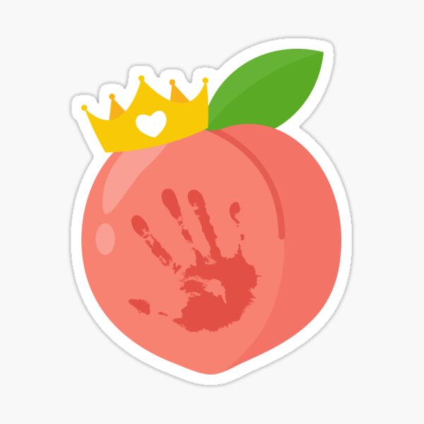 Peachy Prince/ss Sticker