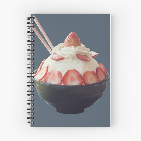 Item preview, Bingsu with Strawberries designed and sold by NerdyByDesign.