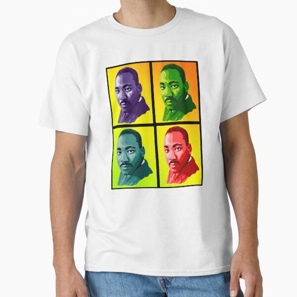 Item preview, Dr. Martin Luther King Jr. Portrait T-Shirt designed and sold by Unhinged Heather.