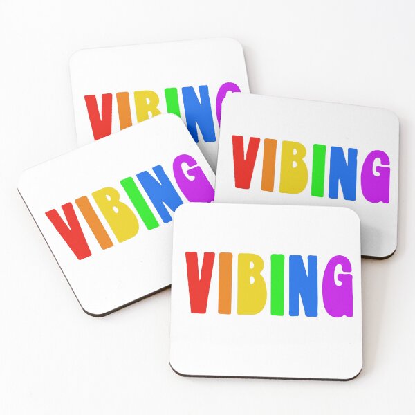 Item preview, Vibing Pride LGBTQIA Gay Lesbian Vibes Chill Rainbow Gift designed and sold by carlhunt99.