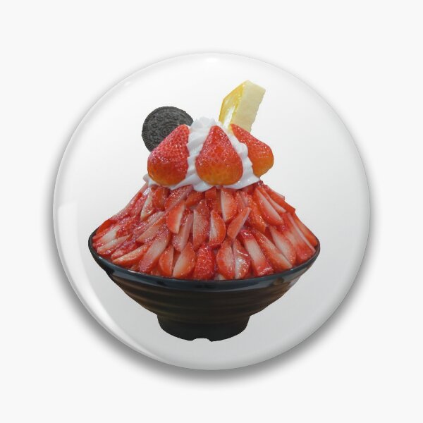 Item preview, Strawberry Bingsu with Cookie designed and sold by NerdyByDesign.