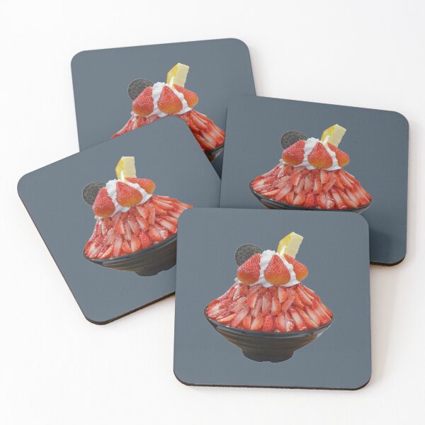 Item preview, Strawberry Bingsu with Cookie designed and sold by NerdyByDesign.