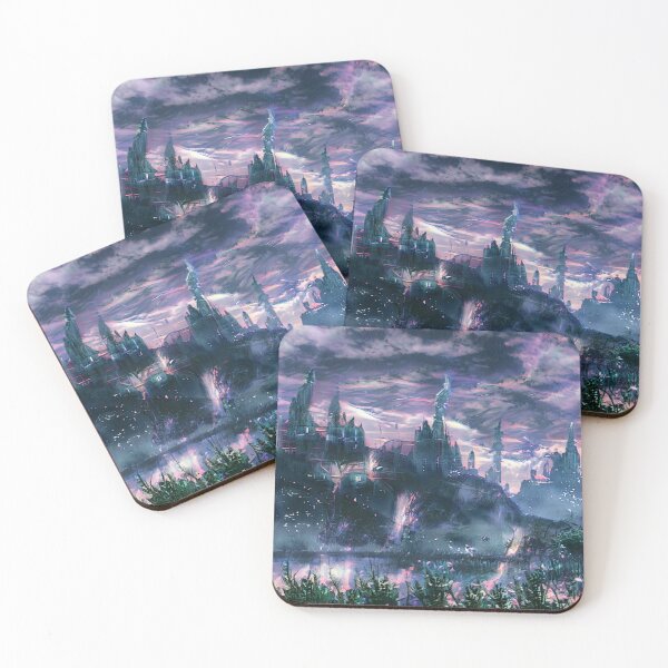 Item preview, Castle of the Purple Blood Witches designed and sold by Draedin.