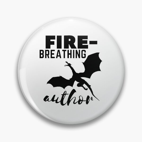 Item preview, Fire-Breathing Author Dragon Author for Writers and Authors designed and sold by MalneerAlca.