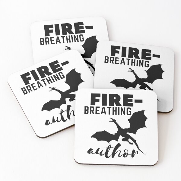 Item preview, Fire-Breathing Author Dragon Author for Writers and Authors designed and sold by MalneerAlca.