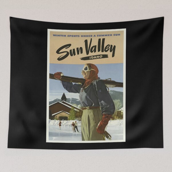 Item preview, Idaho Winter Vintage Travel designed and sold by Vintage-Travel.