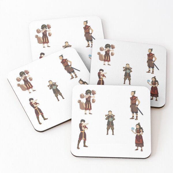 Item preview, Book 3 Team Avatar Sticker Pack designed and sold by RHallucinations.