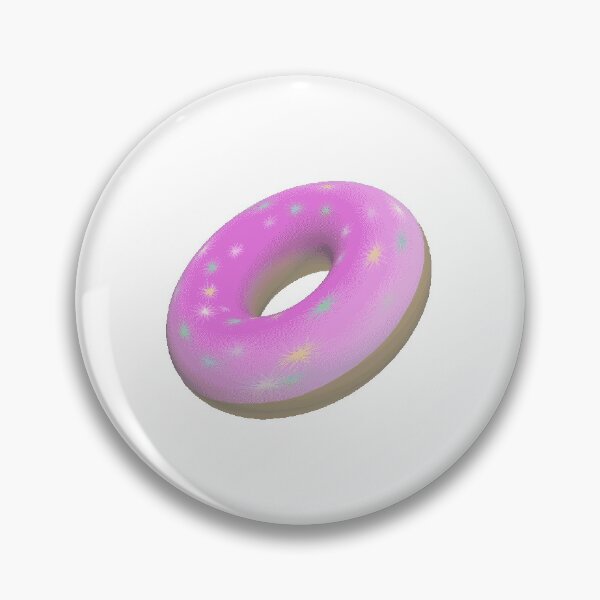 Artikelvorschau, Rosa virtueller Donut entworfen und verkauft von Oxen Effect (formerly salviadesert).