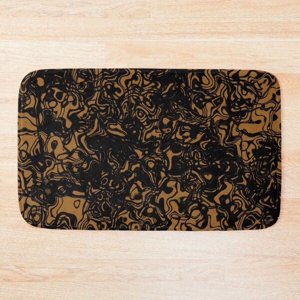 Item preview, Fluid design - black and brown designed and sold by rahilvalani.
