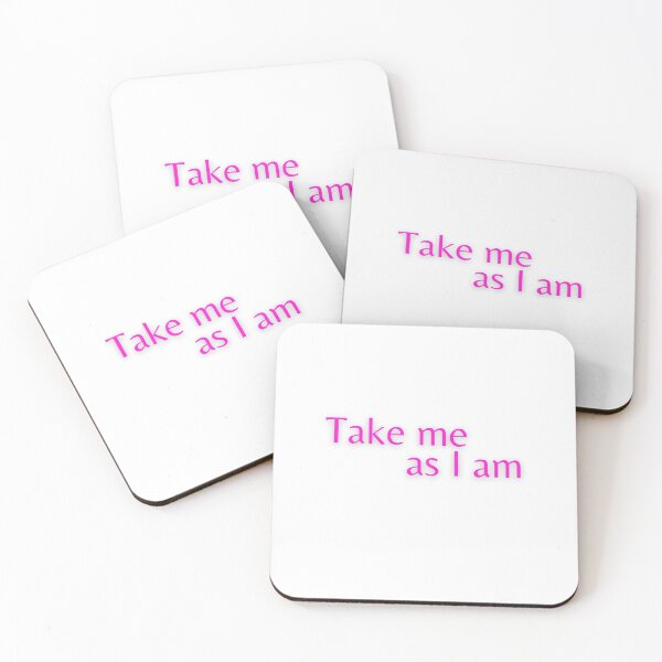 Item preview, Take me as I am designed and sold by ABcreating.