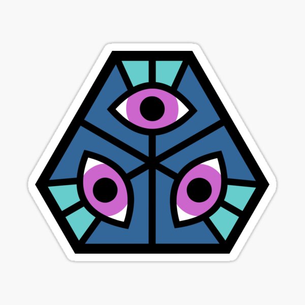 Three Eyes Sticker