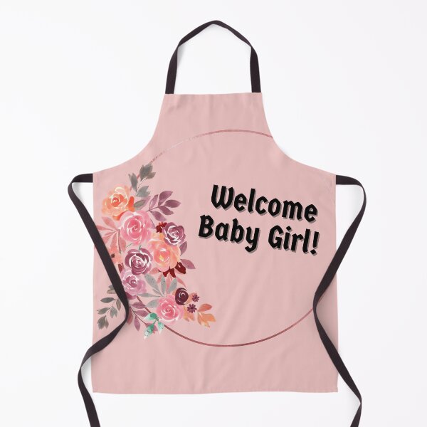 Item preview, Welcome Baby Girl Pink Flower Baby Shower Giveaways designed and sold by Bossmommy84.