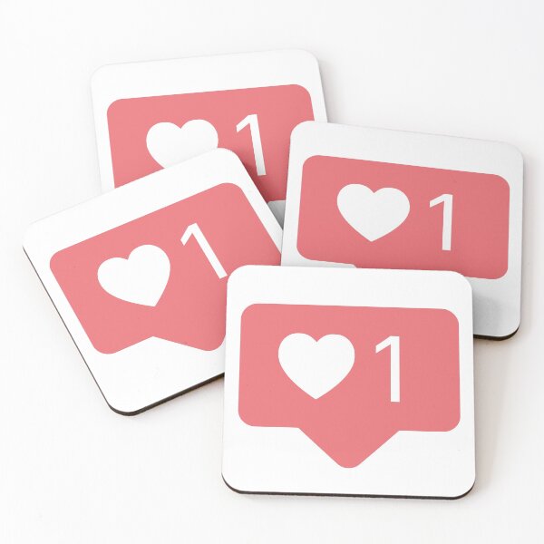 Item preview, Instagram photo heart notification designed and sold by crossesdesign.