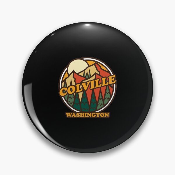 Item preview, Vintage Colville, Washington Mountain Hiking Souvenir Print Pullover Hoodie designed and sold by oltonomer8.