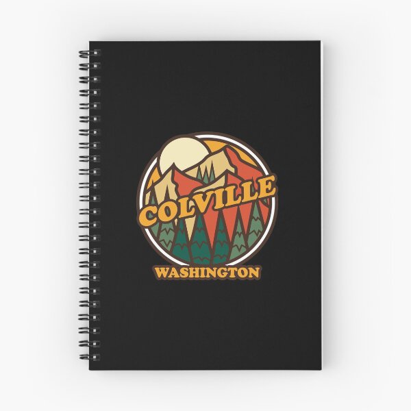 Item preview, Vintage Colville, Washington Mountain Hiking Souvenir Print Pullover Hoodie designed and sold by oltonomer8.