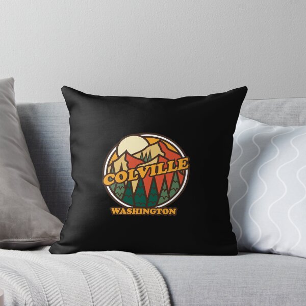 Item preview, Vintage Colville, Washington Mountain Hiking Souvenir Print Pullover Hoodie designed and sold by oltonomer8.