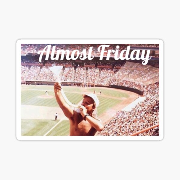 "Almost Friday Beer Bong " Sticker for Sale by ItsAlmostFriday Redbubble