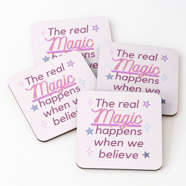 Item preview, Magic happens when we believe designed and sold by NellyOm.
