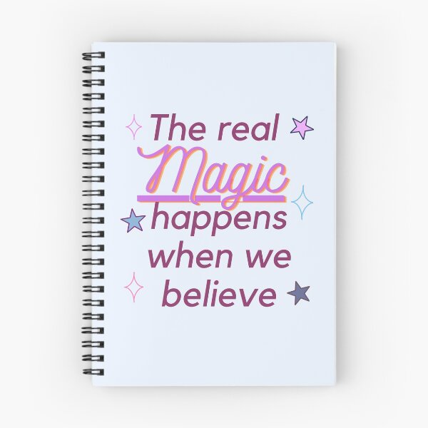 Item preview, Magic happens when we believe designed and sold by NellyOm.