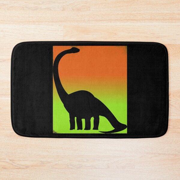 Item preview, Brontosaurus dinosaur - two tone silhouette designed and sold by Da-Family-Biz.