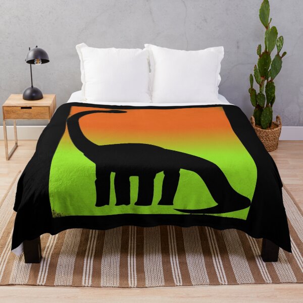 Item preview, Brontosaurus dinosaur - two tone silhouette designed and sold by Da-Family-Biz.