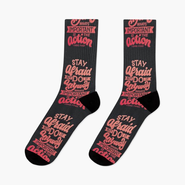 Item preview, Stay Afraid But Do It Anyway designed and sold by polliadesign.