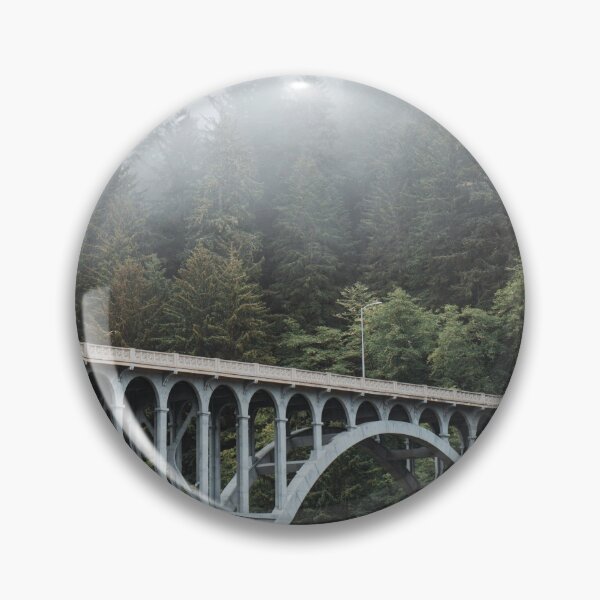 Item preview, Fog on the Oregon Coast at Cape Creek Bridge-Travel Photography designed and sold by anthonylonder.
