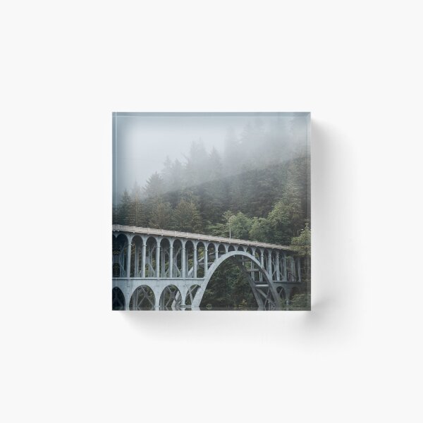 Item preview, Fog on the Oregon Coast at Cape Creek Bridge-Travel Photography designed and sold by anthonylonder.