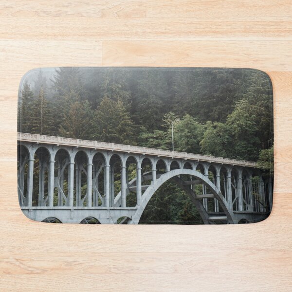 Item preview, Fog on the Oregon Coast at Cape Creek Bridge-Travel Photography designed and sold by anthonylonder.