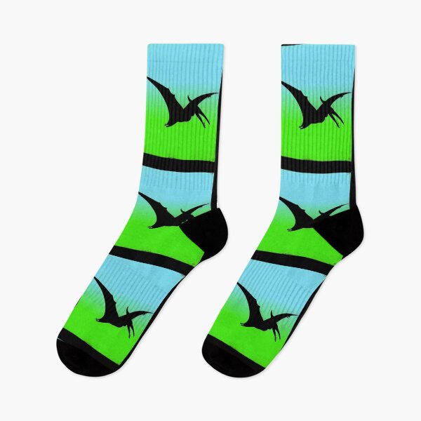 Item preview, Pteradactyl dinosaur - two tone silhouette designed and sold by Da-Family-Biz.
