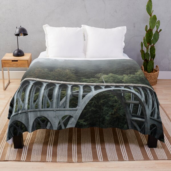 Item preview, Fog on the Oregon Coast at Cape Creek Bridge-Travel Photography designed and sold by anthonylonder.