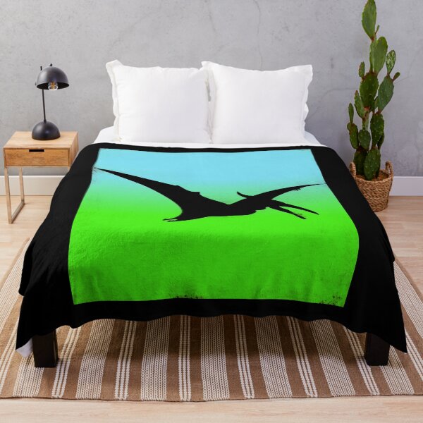Item preview, Pteradactyl dinosaur - two tone silhouette designed and sold by Da-Family-Biz.