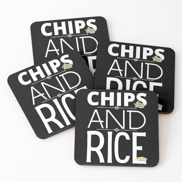 Item preview, Chips and Rice for dark items designed and sold by 133DandC.