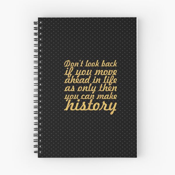 Item preview, Don't look back... “Chandragupta Maurya” Life Inspirational Quote designed and sold by Powerofwordss.
