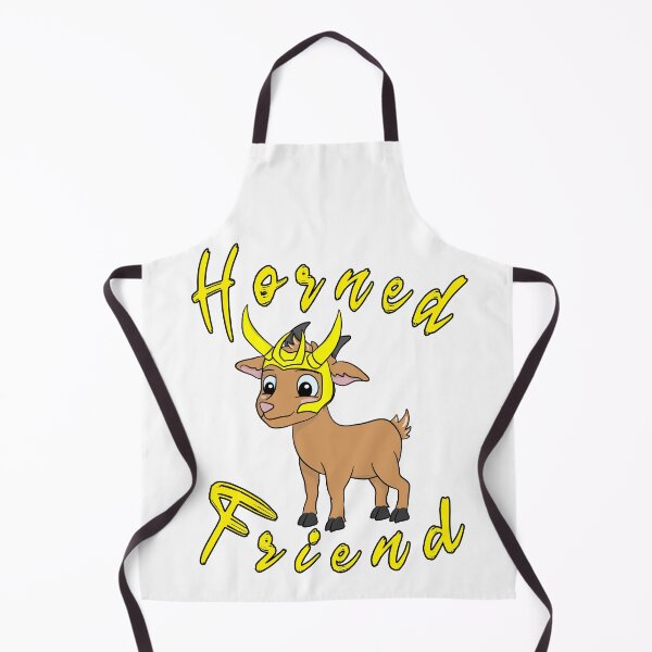 Item preview, Horned Friend Trickster Goat designed and sold by MinaMonsterMash.