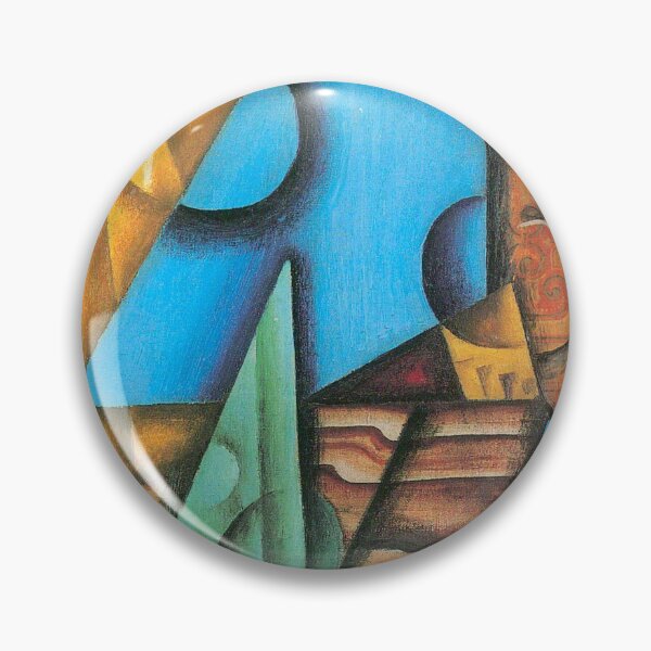 Item preview, 'Bottle and Glass on a Table' by Juan Gris (Reprint)  designed and sold by Classic Visions Gallery.