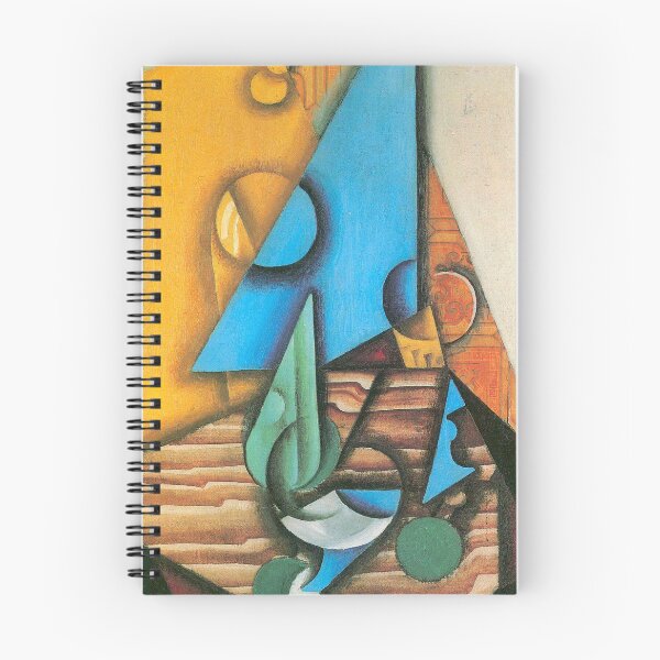 Item preview, 'Bottle and Glass on a Table' by Juan Gris (Reprint)  designed and sold by Classic Visions Gallery.