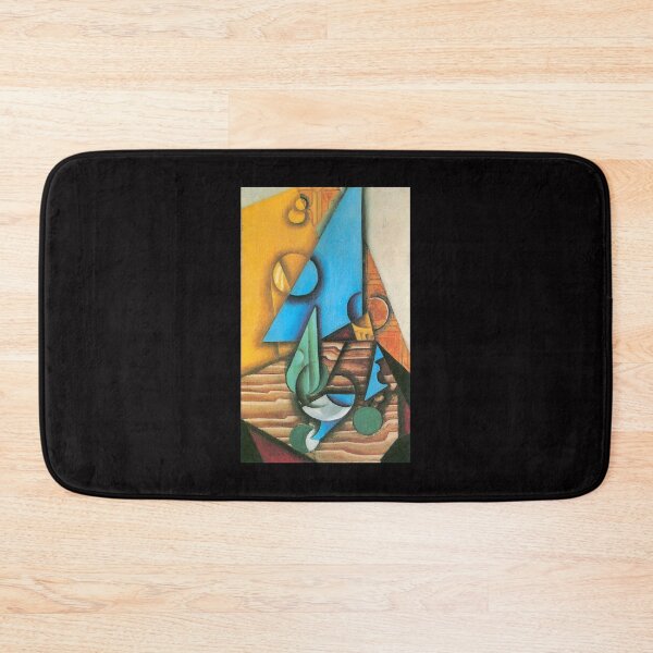 Item preview, 'Bottle and Glass on a Table' by Juan Gris (Reprint)  designed and sold by Classic Visions Gallery.