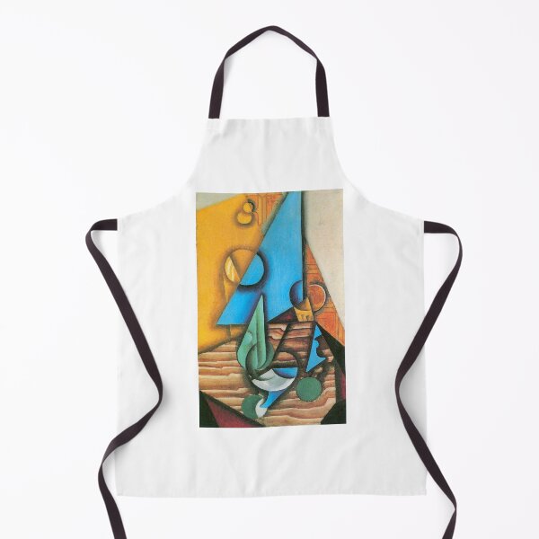 Item preview, 'Bottle and Glass on a Table' by Juan Gris (Reprint) designed and sold by Classic Visions Gallery.