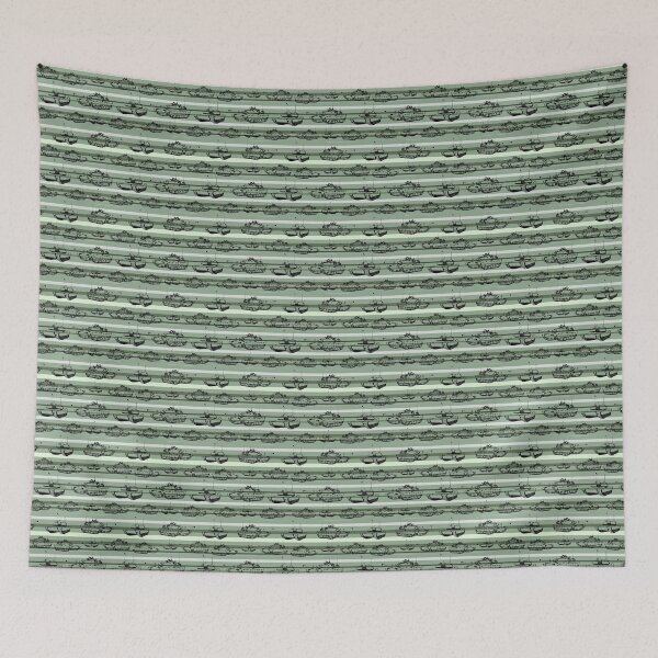 Item preview, M1 Abrams Stripy Tank Military Pattern designed and sold by anzelas.