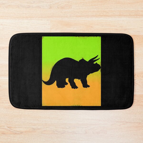 Item preview, Triceratops dinosaur - two tone silhouette designed and sold by Da-Family-Biz.