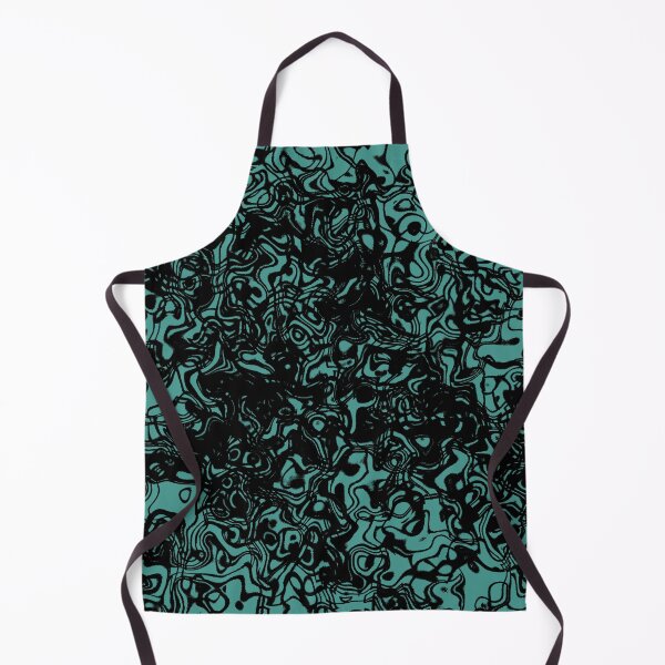 Item preview, Fluid design - black and teal designed and sold by rahilvalani.