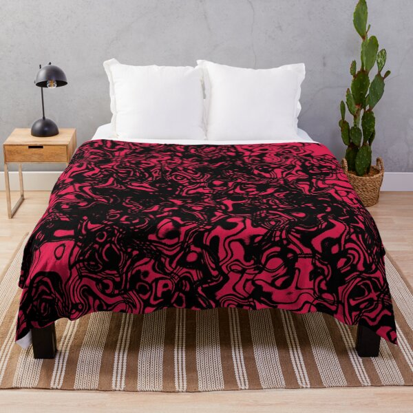 Item preview, Fluid design - black and red designed and sold by rahilvalani.