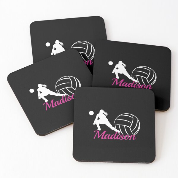 Item preview, Madison Name Gift Personalized Volleyball Pullover Hoodie designed and sold by emorestste.