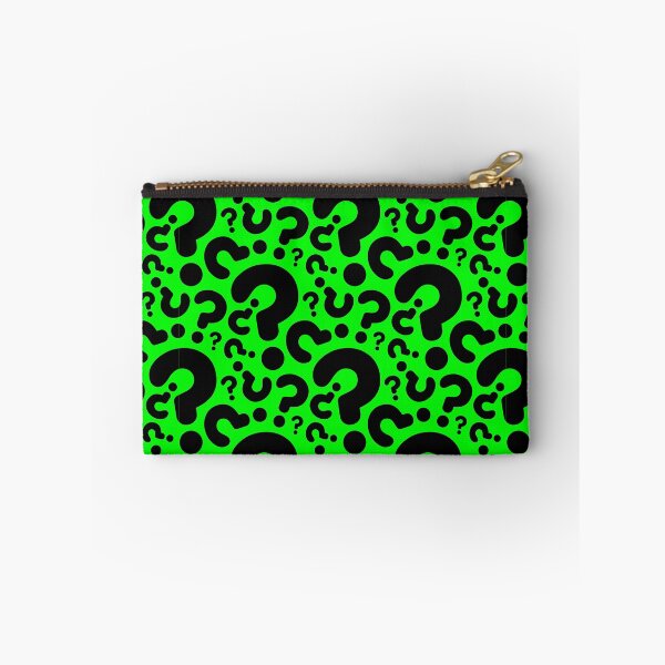 Item preview, acid green question mark halloween designed and sold by Gossip Rag.