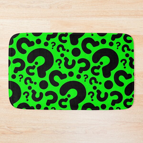 Item preview, acid green question mark halloween designed and sold by Gossip Rag.